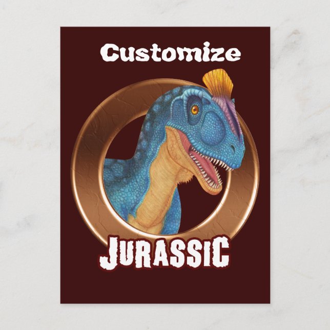 Jurassic postcard (Front)