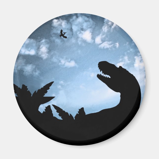 Jurassic Sky Magnet (Front)
