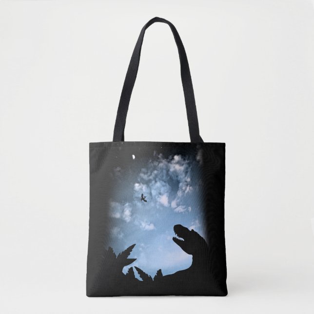 Jurassic Sky Tote Bag (Front)