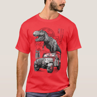 Jurassic sumi e family T-Shirt