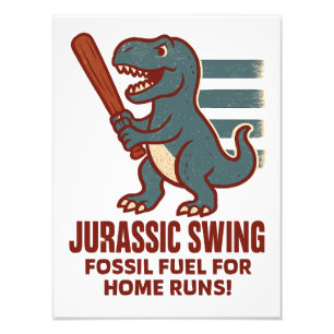 Jurassic Swing Photo Print