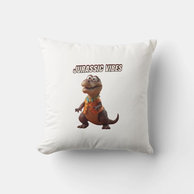 Jurassic Vibes Cushion (Front)