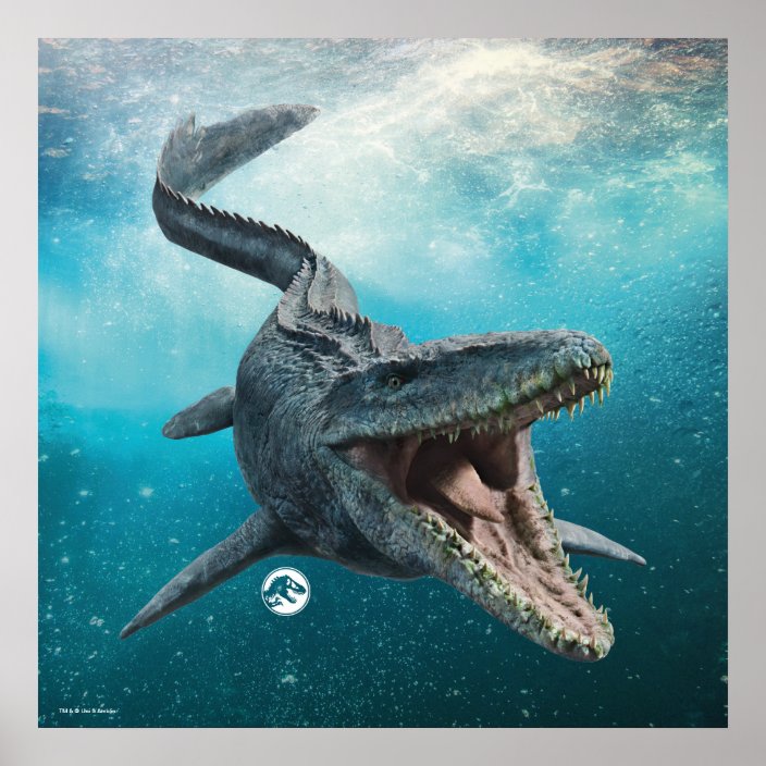 Jurassic World | Mosasaurus Poster | Zazzle