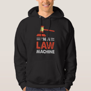 Juris Doctor Lawyer Law Degree School Graduate Hoodie