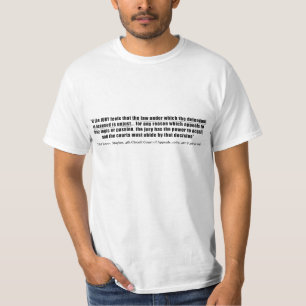Jury Nullification United States v. Moylan 1969 T-Shirt