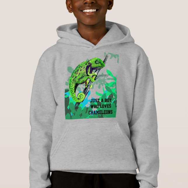 Jus a Boy who loves chameleons (Front)