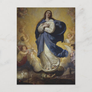 Jusepe de Ribera- The Immaculate Postcard