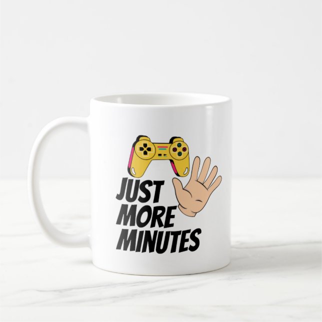 Just 5 More Minutes Coffee Mug (Left)