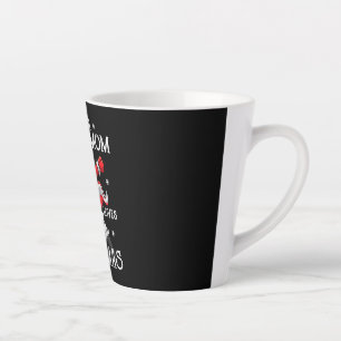 Just A Ater Mum Who Loves Christmas Acting Student Latte Mug
