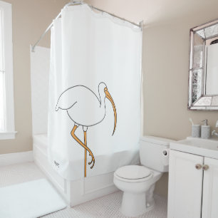 Just a Bird Shower Curtain