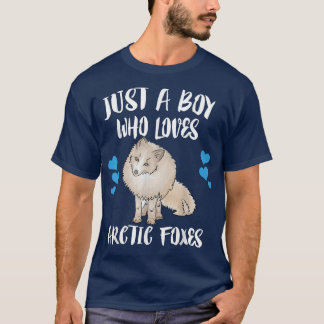 Just A Boy Who Loves Arctic Foes  T-Shirt