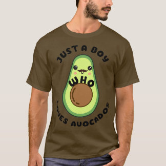 Just A Boy Who Loves Avocado Classic TShirt