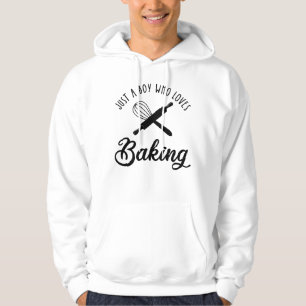 Just A Boy Who Loves Baking Hoodie