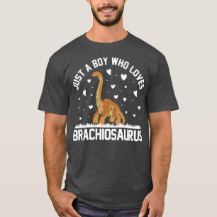 Just A Boy Who Loves Brachiosaurus T-Shirt