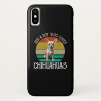 Just A Boy Who Loves Chihuahuas