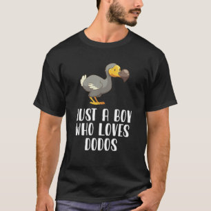 Just A Boy Who Loves Dodos T-Shirt