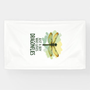 Just a Boy who loves Dragonflies. Dragonflies Drag Banner