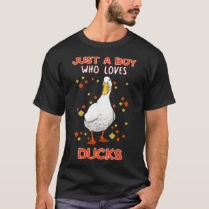 Just A Boy Who Loves Ducks T-Shirt