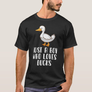 Just A Boy Who Loves Ducks T-Shirt
