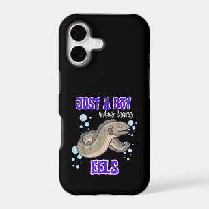 Just A Boy Who Loves Eels Ocean Lover Sea Life