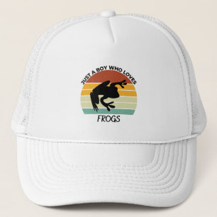 Just a Boy who loves frogs Trucker Hat