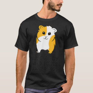Just a Boy Who Loves Guinea Pigs T-Shirt