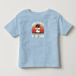 Just a Boy who loves Hamsters Toddler T-Shirt
