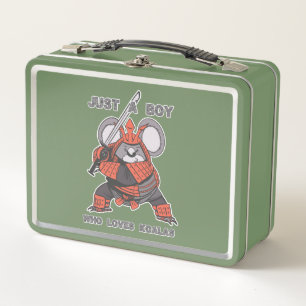 Just A Boy Who Loves Koalas Metal Lunch Box