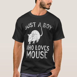 Just A Boy Who Loves Mouse T-Shirt