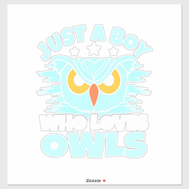 Just A Boy Who Loves Owls (Sheet)