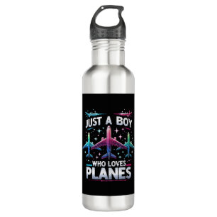 Just A Boy Who Loves Planes 710 Ml Water Bottle
