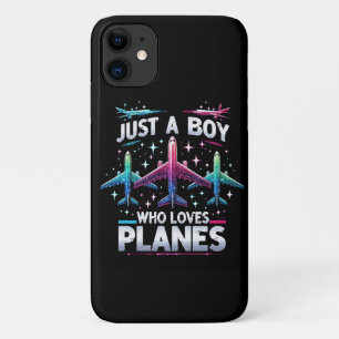 Just A Boy Who Loves Planes iPhone 11 Case