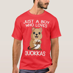 Just A Boy Who Loves Quokkas T-Shirt