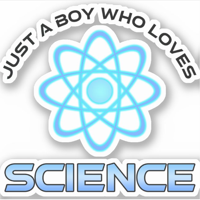 Just A Boy Who Loves Science (Front)