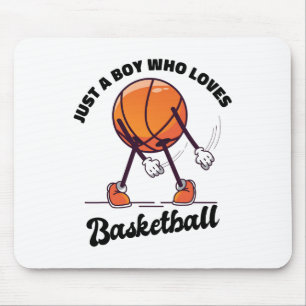 Just A Boy Who Loves Sketll - Flossing Sketll Play Mouse Pad