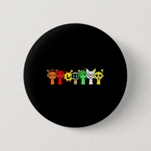 Just A Boy Who Loves Sprunky Funny Sprunky Game 6 Cm Round Badge