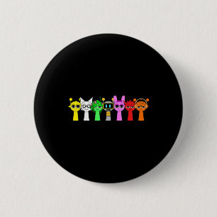 Just A Boy Who Loves Sprunky Funny Sprunky Game 6 Cm Round Badge