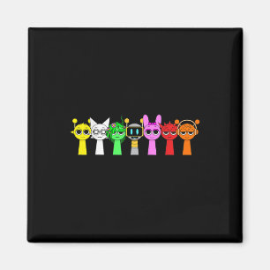 Just A Boy Who Loves Sprunky Funny Sprunky Game  Magnet