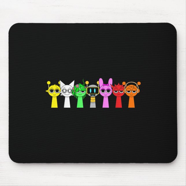 Just A Boy Who Loves Sprunky Funny Sprunky Game  Mouse Pad (Front)