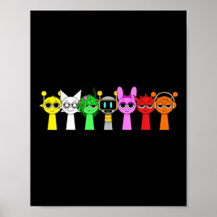 Just A Boy Who Loves Sprunky Funny Sprunky Game Poster