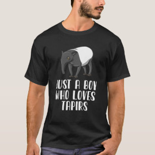 Just A Boy Who Loves Tapirs T-Shirt