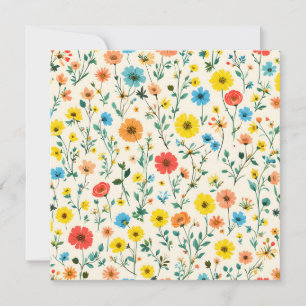 Just a Bunch of Happy Lil' Flowers