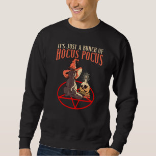 Just A Bunch Of Hocus Pocus Characteristic Devil Sweatshirt