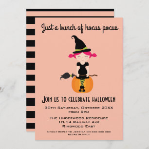 JUST A BUNCH OF HOCUS POCUS INVITATION