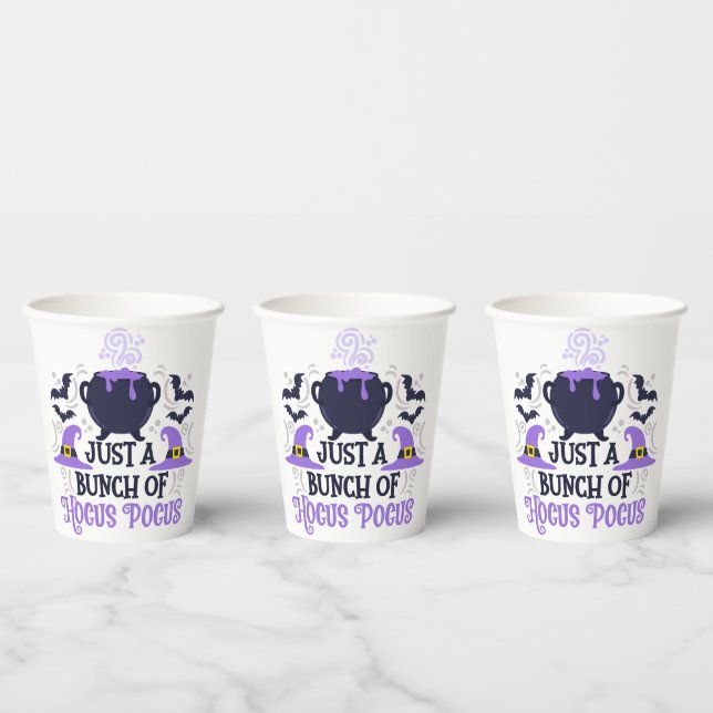 Just a Bunch of Hocus Pocus Paper Cups (Multi)