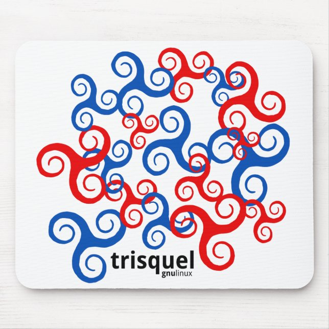 Just-a-Bunch-Of-Trisquels mousepad (Front)
