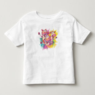 Just a Cow on the Move: Hilarious Cow Design Toddler T-Shirt