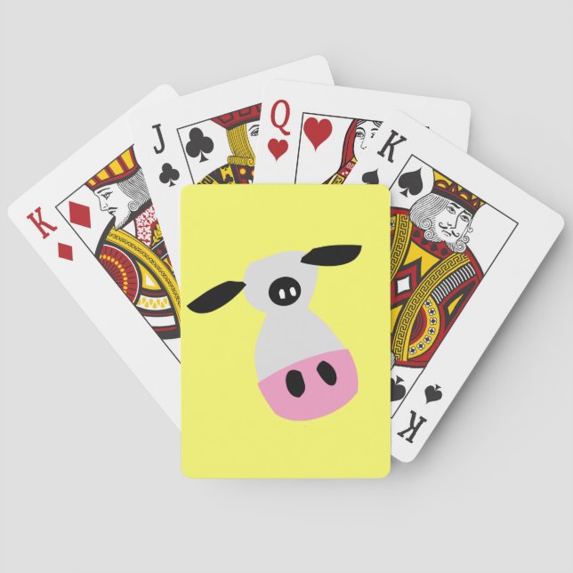 Just a Cow Playing Cards (Back)