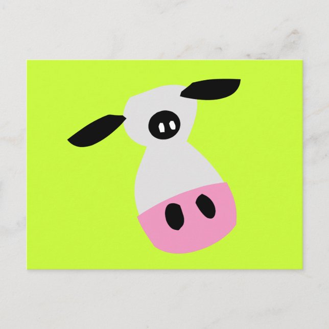 Just a Cow Postcard (Front)