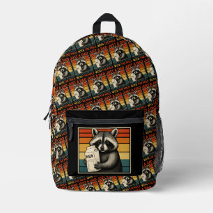 Just A Dad Who Always Came Back With The Milk Printed Backpack